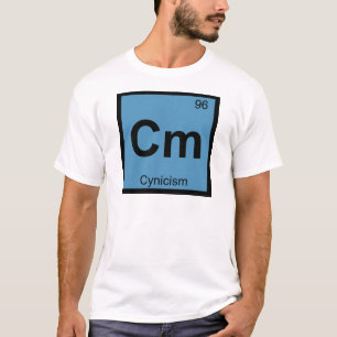 Cm - 懐疑主義 哲学 化学 シンボル tシャツ