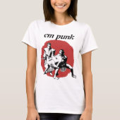 cm punk abortion shirt tシャツ (正面)