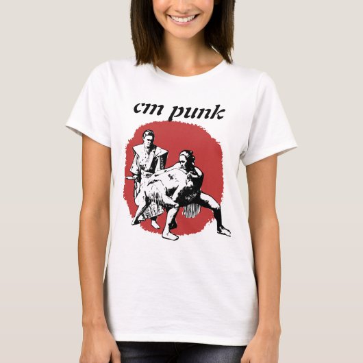 cm punk abortion shirt tシャツ (正面)