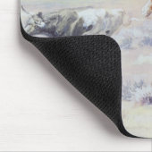 CM Russellによるバー三角形からカウボーイズ マウスパッド (コーナー)