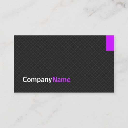 CM TELLER - Twill モダン Grid 名刺 (裏面)