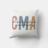 CMA認定医療アシスタント クッション (裏面)