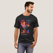 CMA認定医療アシスタント 医療看護師向け Tシャツ (正面フル)