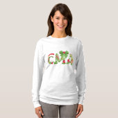 CMA Christmas Sweatshirt | Certified Medical Asst. Tシャツ (正面フル)