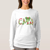 CMA Christmas Sweatshirt | Certified Medical Asst. Tシャツ (正面)