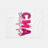 Cma Medical Istant Valentines Day Nursing Valen  フリースブランケット (正面(横))