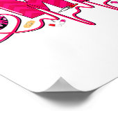 Cma Medical Istant Valentines Day Nursing Valen  ポスター (角)