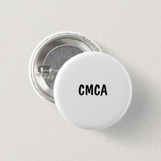 CMCA 缶バッジ (正面&裏面)