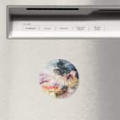 CMCarlson霧の山の磁石 マグネット (インサイチュ (食洗機))