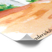 CMCarlson Fredericksburg,Va,ポスター ポスター (角)