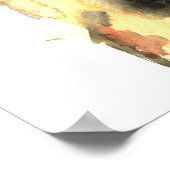 CMCarsonかわいいキリンのポスター ポスター (角)