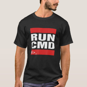 CMDコン走ピュータ・プログラミング・コーダ技術オタク系の Tシャツ