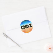 CMD Z 3リングや輪バインダー ラウンドシール (封筒)