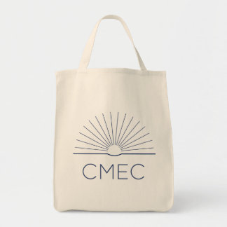 CMECトートバッグ – ショッピング、天然および海軍 トートバッグ