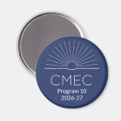 CMEC冷蔵庫マグネット - プログラム10 マグネット (正面/裏面)