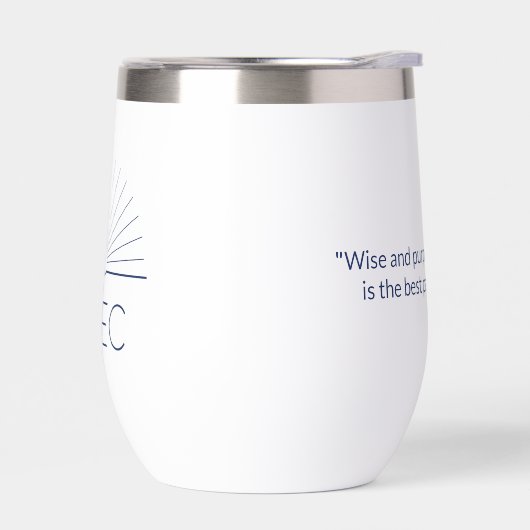 CMEC絶縁タンブラー – 短い海軍のロゴ (左面)