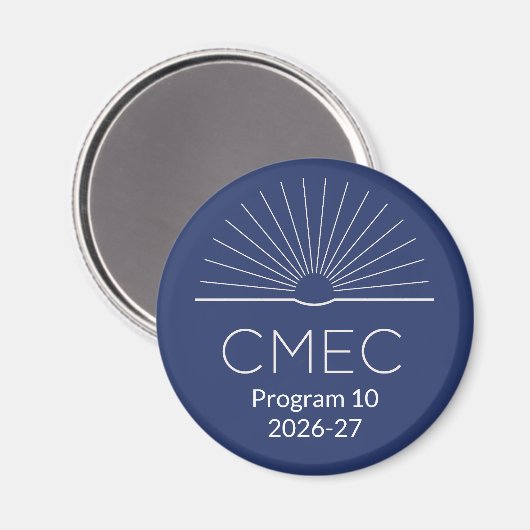 CMEC Fridge Magnet - Program 10 マグネット (正面/裏面)