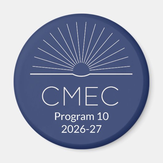 CMEC Fridge Magnet - Program 10 マグネット (正面)