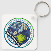 CMHS 60年懇親会ハワイアンテーマキーチェーン キーホルダー (裏面)