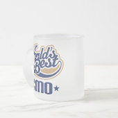 Cmo (世界のベスト)のためのギフトのアイディア フロストグラスマグカップ (正面左)