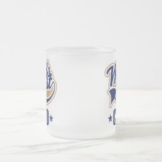 Cmo (世界のベスト)のためのギフトのアイディア フロストグラスマグカップ (中央)