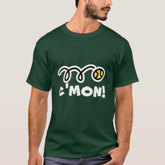C'monテニスティー Tシャツ (正面)