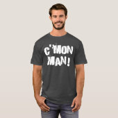 C'mon人! 白い tシャツ (正面フル)