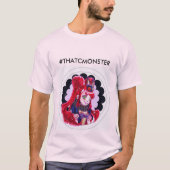 CMonsterの気色悪く、かわいいTシャツ Tシャツ (正面)