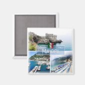 CMP012 MAIORI,カンパニア,イタリア,冷蔵庫 マグネット (正面/裏面)