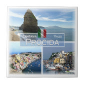 CMP015 PROCIDA，カンパニア，イタリア， タイル (正面)