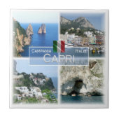 CMP019 CAPRI,カンパニア,イタリア, タイル (正面)