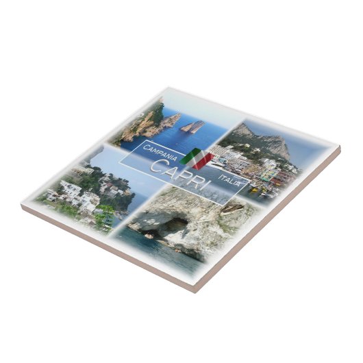 CMP019 CAPRI,カンパニア,イタリア, タイル (側面)
