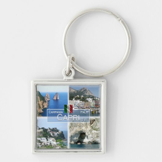 CMP020 CAPRI, Campania,イタリア, キーホルダー (正面)