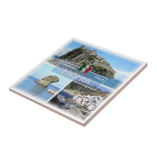 CMP023 ISCHIA，カンパニア，イタリア， タイル (側面)