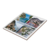 CMP028ポジターノ,カンパニア,イタリア, タイル (側面)