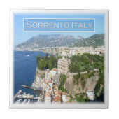 CMP031 SORRENTO, AMALFI COAST,イタリア, タイル (正面)