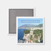 CMP031 SORRENTO、AMALFI COAST、イタリア、冷蔵庫 マグネット (正面/裏面)