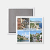 CMP032ソレント – アマルフィ海岸 – イタリア – 冷蔵庫 マグネット (正面/裏面)
