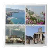CMP035ナポリ、アマルフィ、ソレント、ポンペイ、 タイル (正面)