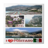 CMP036ポジターノ、私は愛、モザイク、 タイル (正面)