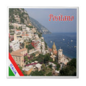 CMP039 POSIANO、AMALFI COAST、イタリア, タイル (正面)