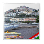 CMP044 POSIANO、AMALFI COAST、イタリア, タイル (正面)