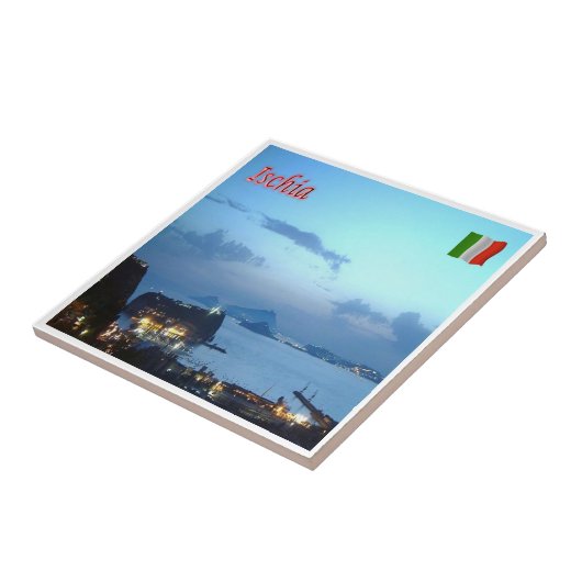 CMP056 ISCHIA,カンパニア,イタリア, タイル (側面)