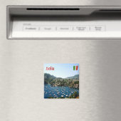 CMP062 ISCHIA，ポート，カンパニア，イタリア，冷蔵庫 マグネット (インサイチュ (食洗機))