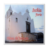 CMP080 ISCHIA, Forio, Campania,イタリア, タイル (正面)