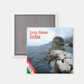 CMP084 ISCHIA、LACCO AMENO、冷蔵庫 マグネット (正面/裏面)