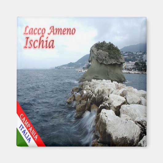 CMP084 ISCHIA、LACCO AMENO、冷蔵庫 マグネット (正面)
