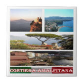 CMP094 AMALFI COAST,モザイク,イタリア, タイル (正面)