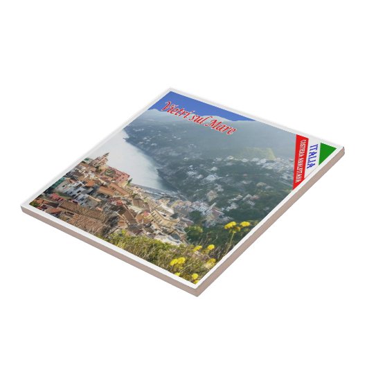 CMP095 AMALFI COAST, Vietri,イタリア, タイル (側面)
