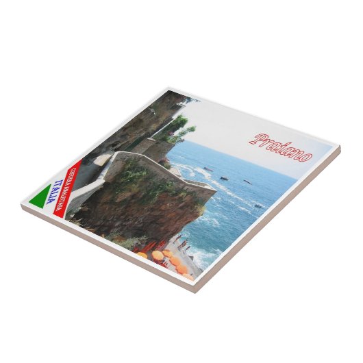 CMP102 AMALFI COAST, PRAIANO,イタリア, タイル (側面)
